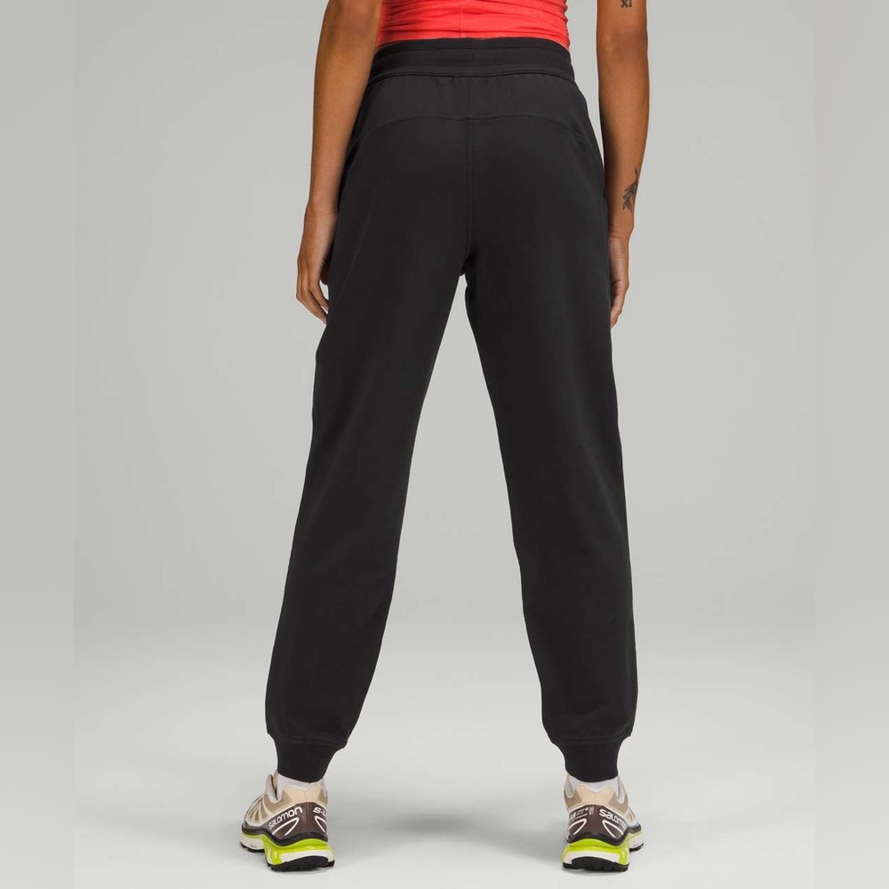 Lululemon Scuba High-Rise French Terry Joggers Activewear Cozy Lounge Yoga Gym - Picture 2 of 14